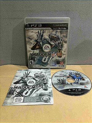 COM DETALHES - Madden 13 Americano PS3