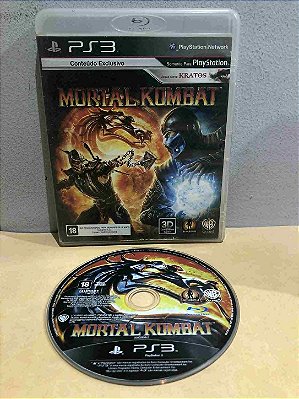 COM DETALHES - Mortal Kombat Sem Manual Nacional PS3