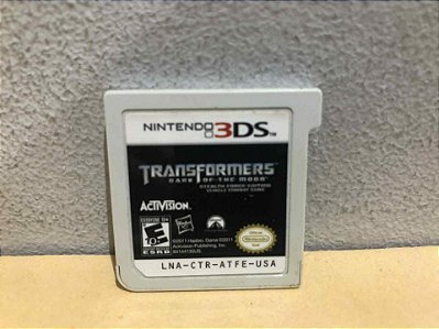 Transformers Dark of the Moon Stealth Force Edition Somente Cartucho Americano 3DS
