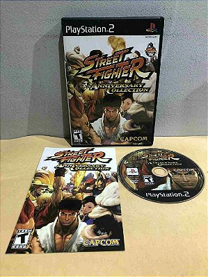 Street Fighter Anniversary Collection Americano PS2