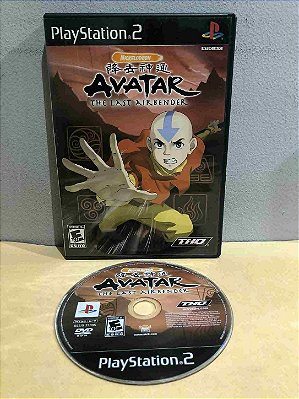 COM DETALHES - Avatar The Last Airbender Sem Manual Americano PS2