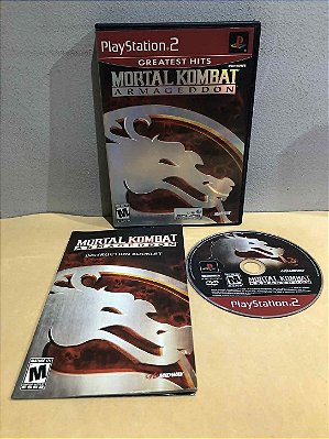 Mortal Kombat Armageddon Greatest Hits Americano PS2
