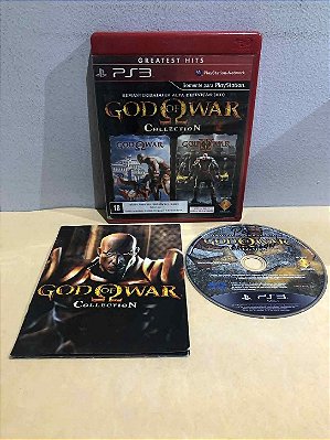 COM DETALHES - God of War Collection Greatest Hits Nacional PS3