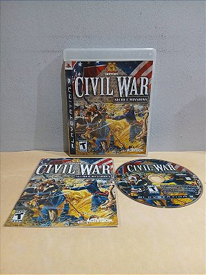 The History Civil War Secret Missions Americano PS3