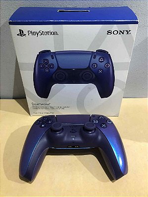 Controle DualSense Chroma Indigo Original Na Caixa PS5
