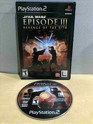 Star Wars Episode 3 Revenge of the Sith Sem Manual Americano PS2