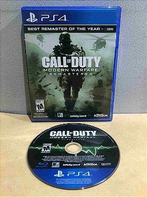 Call of Duty Modern Warfare Remastered Americano PS4
