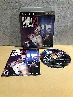 COM DETALHES - Kane & Lynch 2 Dog Days Americano PS3