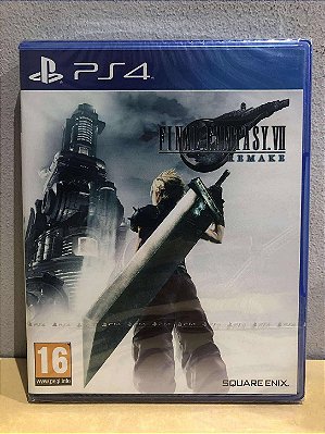 Final Fantasy VII Remake Europeu LACRADO PS4