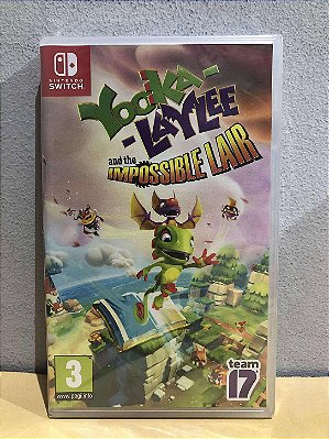 Yooka Laylee And the Impossible Lair Europeu LACRADO Switch