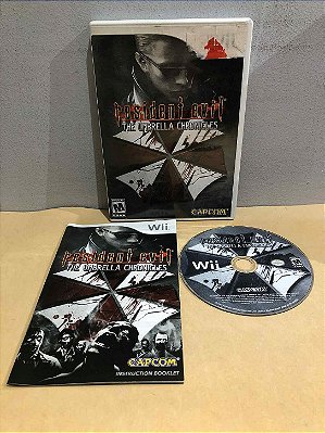 Resident Evil Umbrella Chronicles Americano Wii