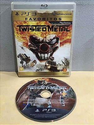 COM DETALHES - Twisted Metal Favoritos Sem Manual Nacional PS3