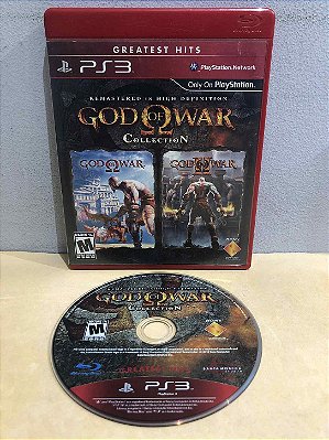 God of War Collection Greatest Hits Sem Manual Americano PS3