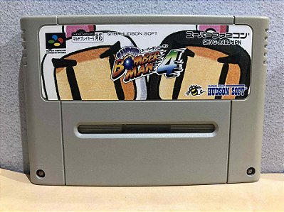Super Bomberman 4 Japones SNES