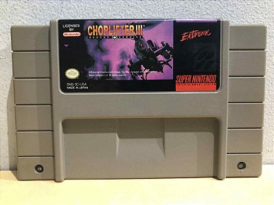 Choplifter 3 Americano Super Nintendo