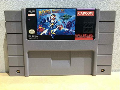 Megaman X Americano Super Nintendo
