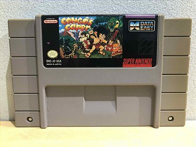 Congos Caper Americano Super Nintendo