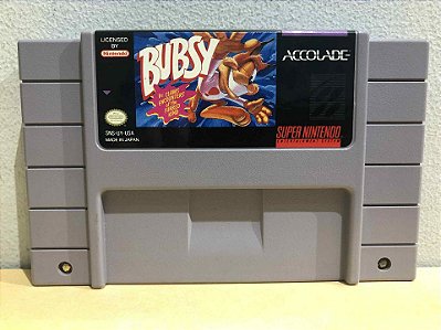 Bubsy Americano Super Nintendo