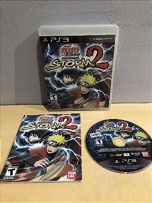 COM DETALHES - Naruto Ultimate Ninja Storm 2 Americano PS3