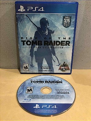 Rise of Tomb Raider 20 Year Celebration Americano PS4