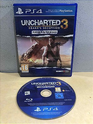 Uncharted 3 Remastered Europeu PS4
