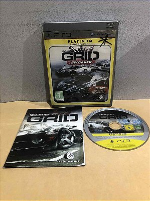COM DETALHES - Grid Reaload Platinum Europeu PS3