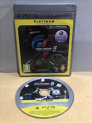 Gran Turismo 5 Platinum Sem Manual Europeu PS3