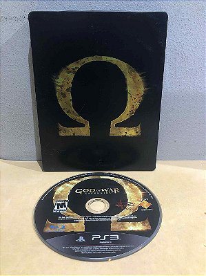 COM DETALHES - Steelbook God of War Ascension Americano PS3
