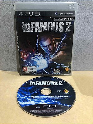 COM DETALHES - Infamous 2 Sem Manual Nacional PS3