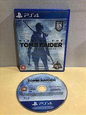 COM DETALHES - Rise of Tomb Raider 20 Year Celebration Nacional PS4