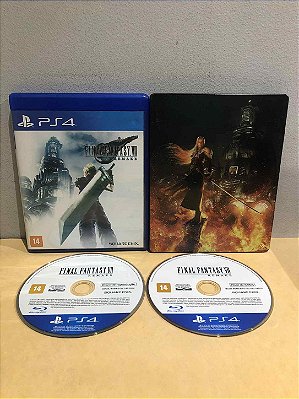 Final Fantasy VII Remake + Steelbook Nacional PS4