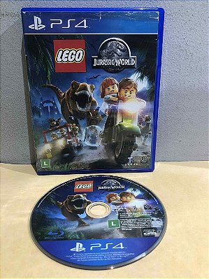 COM DETALHES - LEGO Jurassic World Nacional PS4