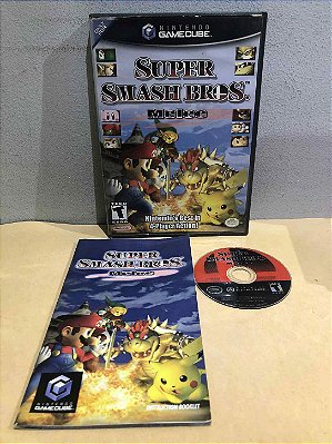 COM DETALHES - Super Smash Bros Melee Americano GameCube