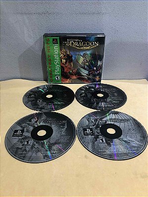 Legend of Dragoon Greatest Hits Sem Manual Americano PS1
