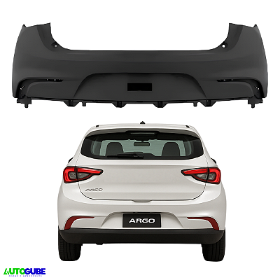 Parachoque Traseiro Argo Sem Furo 2017 2018 2019 2020 2021 2022 2023 (Original)
