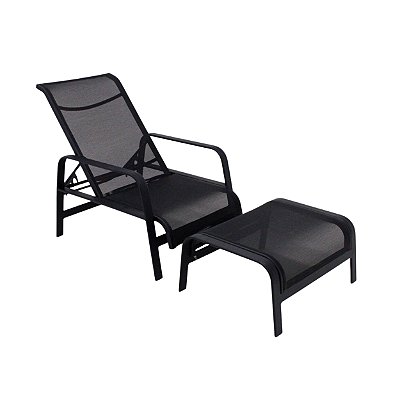 MINI CHAISE COM PUFF - TELA SLING