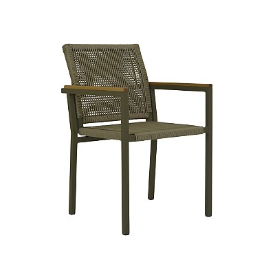 POLTRONA GRAMADO CORDA NAUTICA COM DET MAD NO BRAÇO