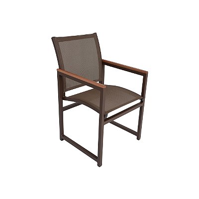 POLTRONA CANADA COM DET MAD NO BRAÇO E COM TRAVA LATERAL TELA SLING