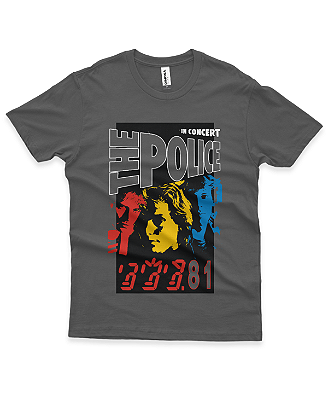 Camiseta Classic -Police 1981