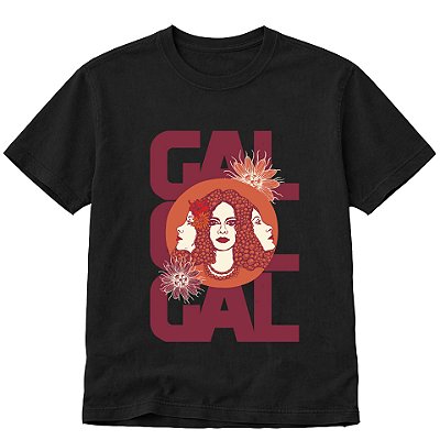 Camiseta Preta - GAL O MUSICAL