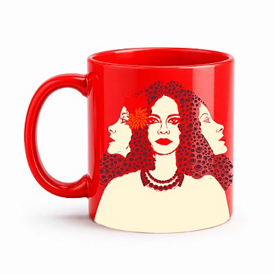 Caneca Vermelha Gal - O Musical