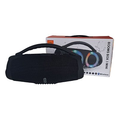 Caixa de Som Booms Box 3 Mini