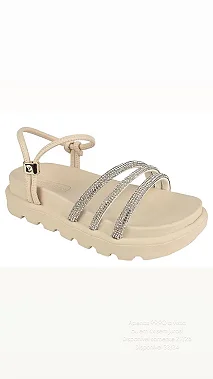 Papete Infantil com Strass - Conforto e Estilo para as Pequenas 33/34