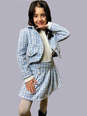 Conjunto tweed Serena