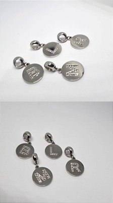 Berloque Letras (Consultar Disponíveis)