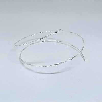 BRACELETE BRAÇO TORCIDO PRATA 925