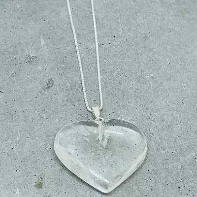 PINGENTE LOVE CRISTAL- LIMPEZA ENERGÉTICA