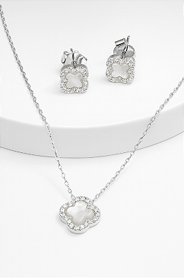 CONJUNTO VAN CLEEF MADRE PÉROLA