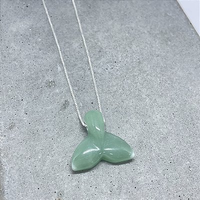 CONJUNTO DIFUSOR RABO DE BALEIA QUARTZO VERDE
