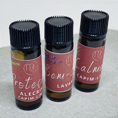 KIT ESSÊNCIA/ BEM-ESTAR- PROTEÇÃO-CALMA